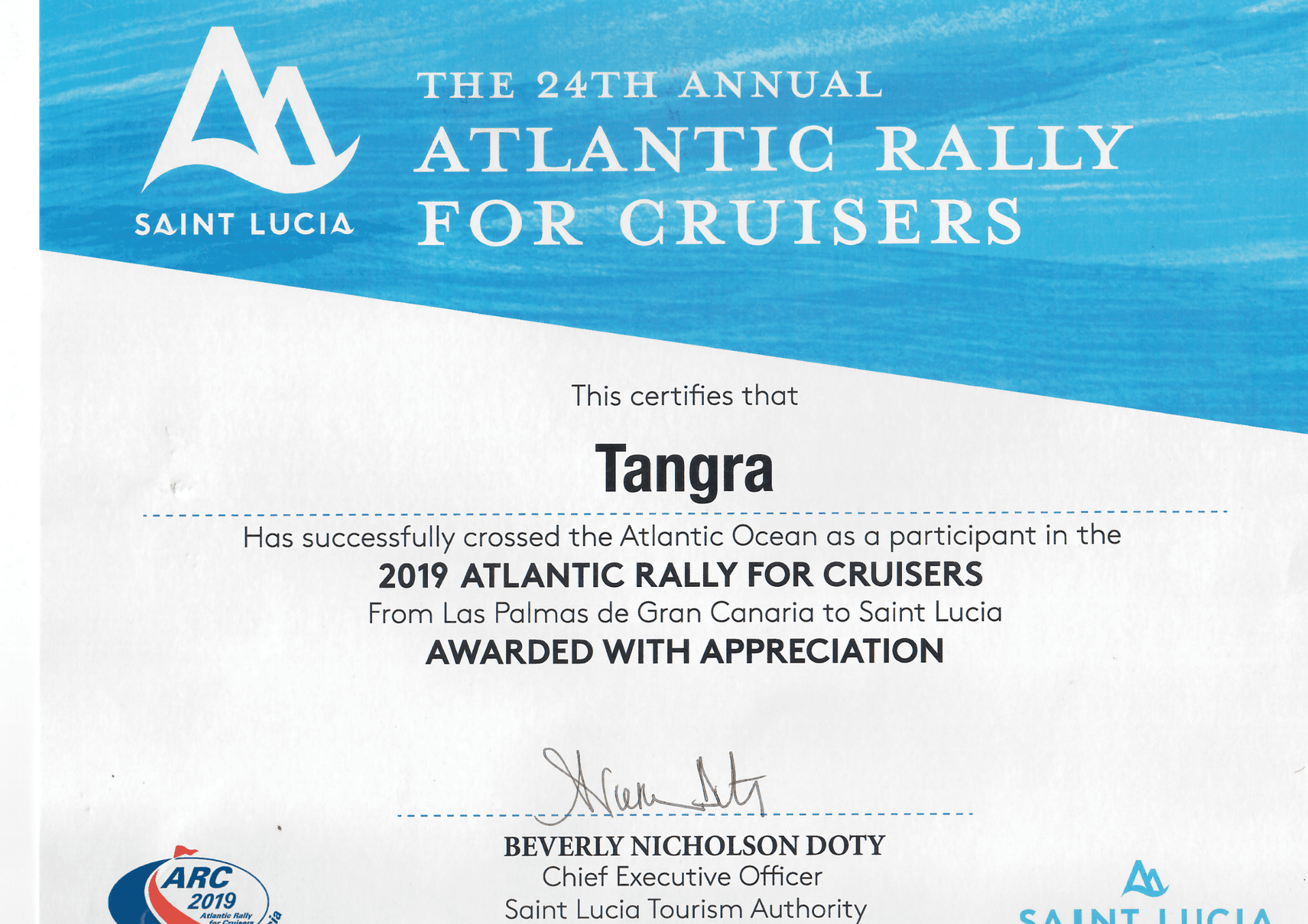 Пресичане на Атлантическия океан с ветроходната яхта Тангра